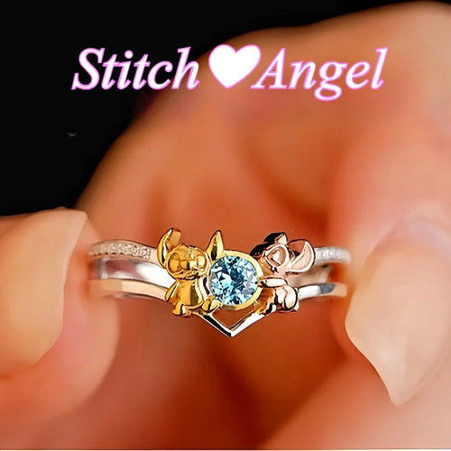 Anillo Pandora de Lilo y Stitch